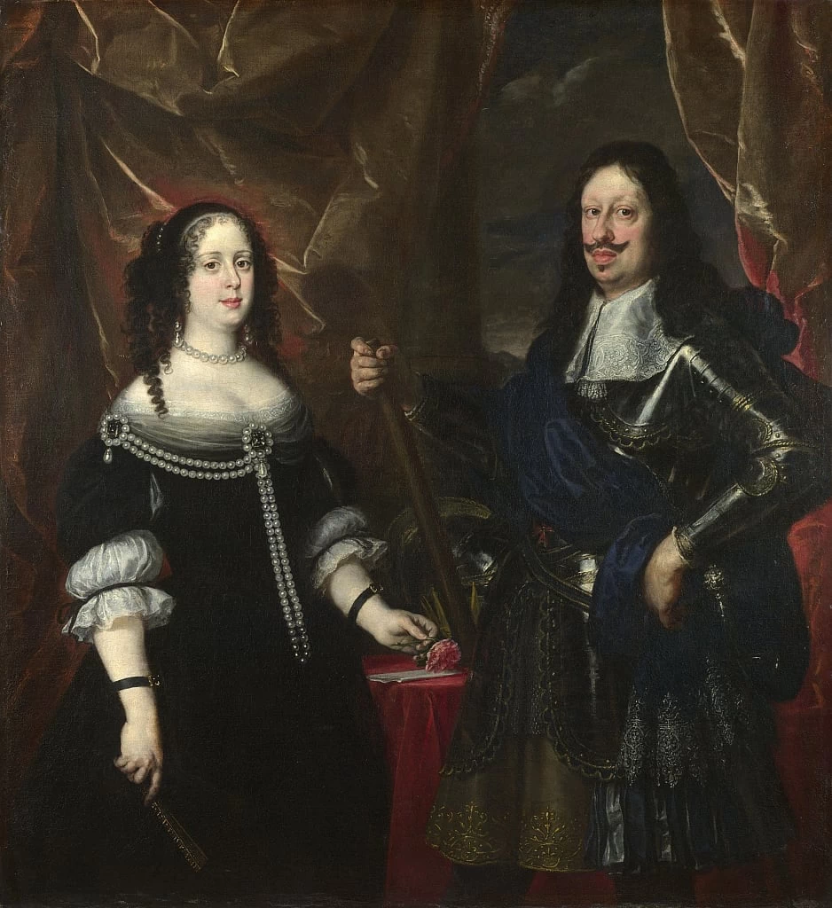 Ritratto del Granduca Ferdinando II di Toscana e di sua moglie Vittoria della Rovere